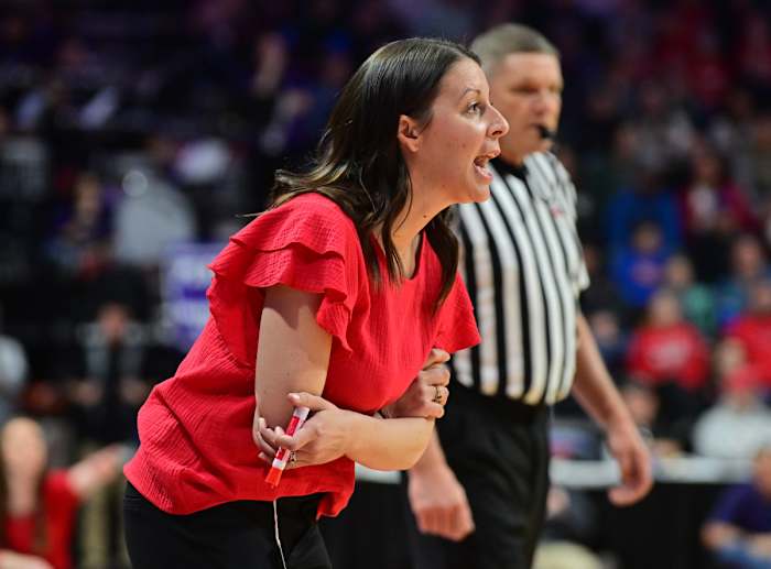 Lincoln Chatham Glenwood Illinois 3A girls basketball championship March 2 2024 Tim Vizer 26354